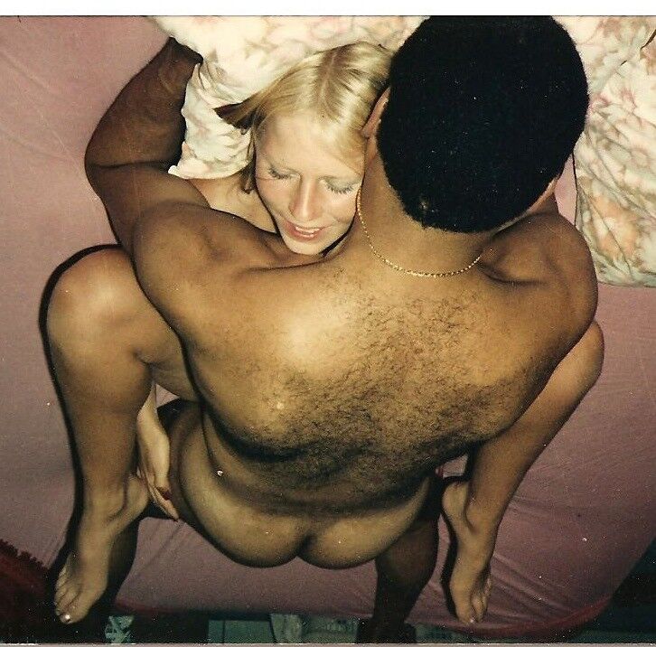 Blond wife with Black swinger