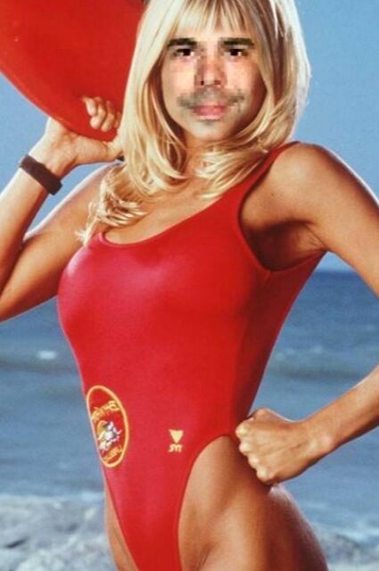 Fakes of me as a baywatch lifeguard