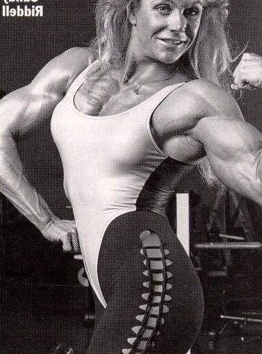 Sandy Riddell! Beautiful Blonde Muscular Beast!