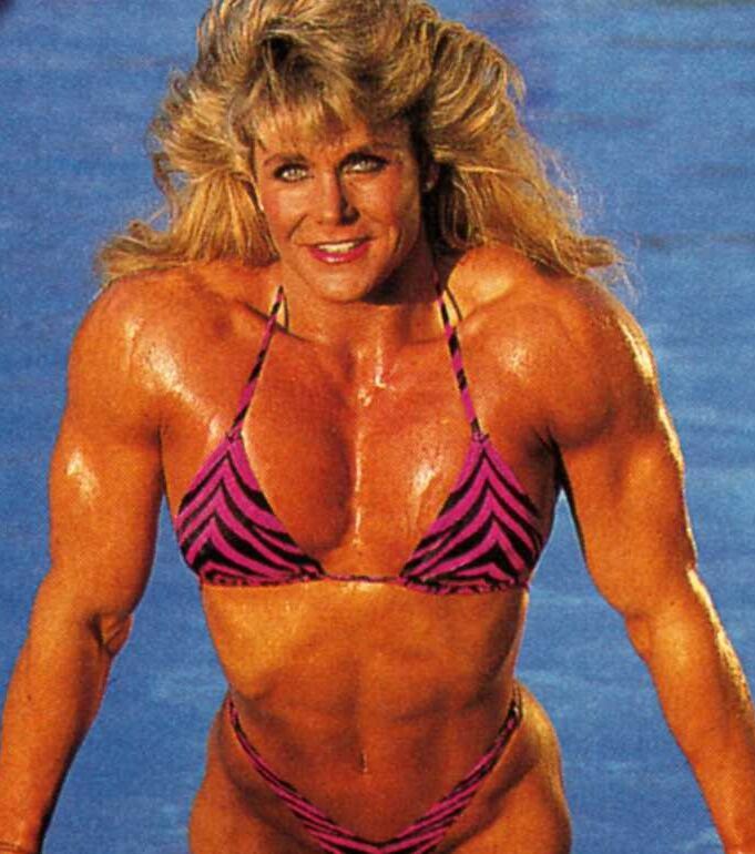 Sandy Riddell! Beautiful Blonde Muscular Beast!