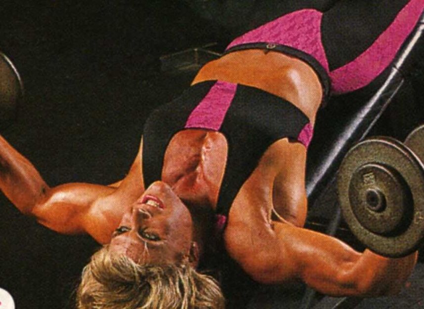 Sandy Riddell! Beautiful Blonde Muscular Beast!