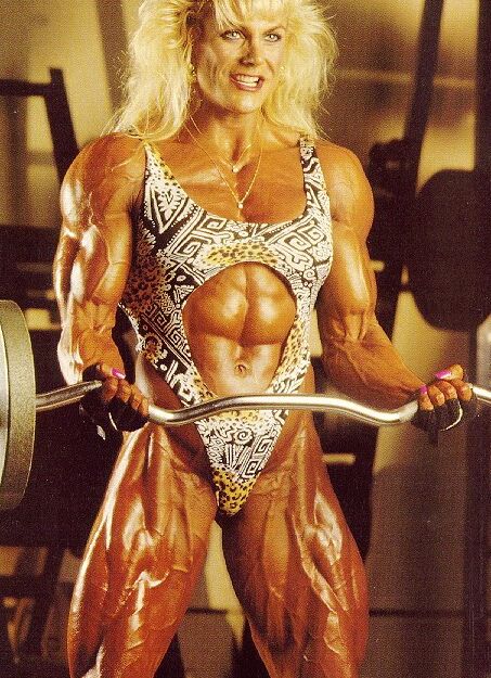 Sandy Riddell! Beautiful Blonde Muscular Beast!