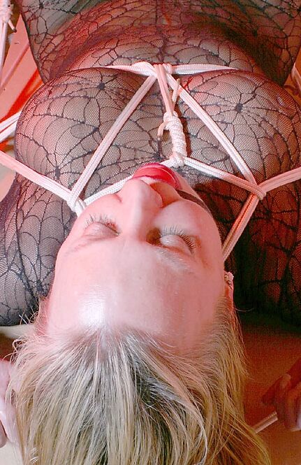 Elle Bodystocking Harness Gag