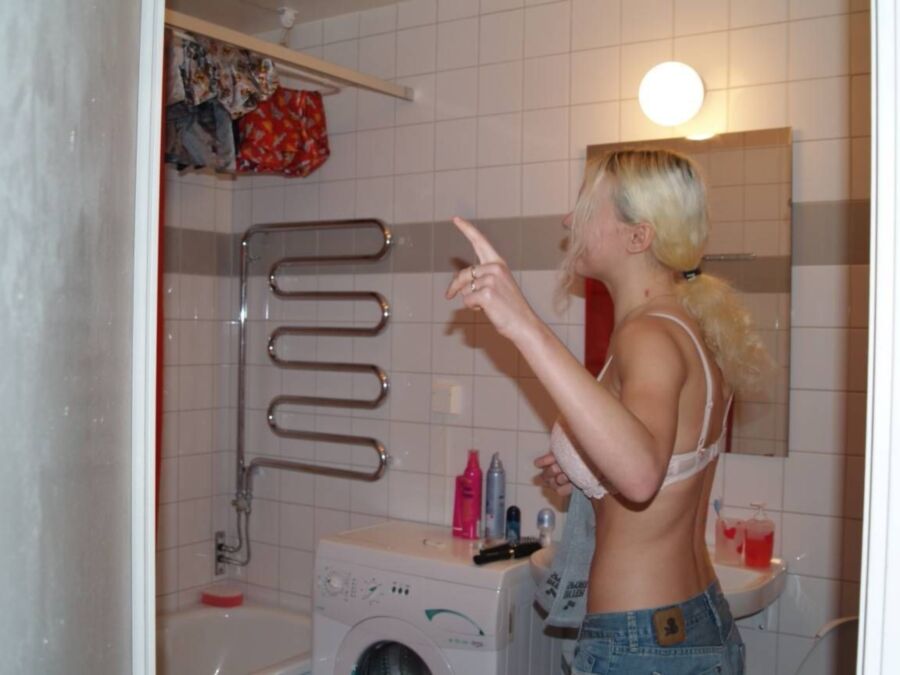 Therese, blond Swedish slutwife