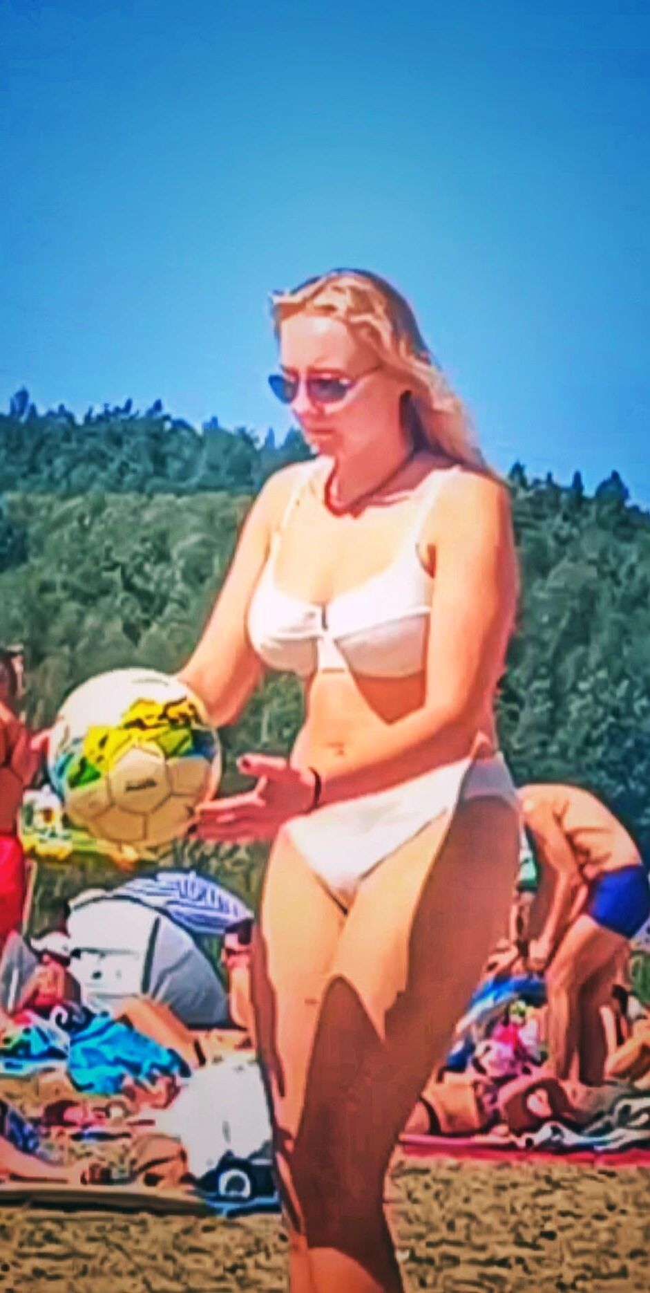 polish cunt on the beach cameltoe polska pizda na plazy