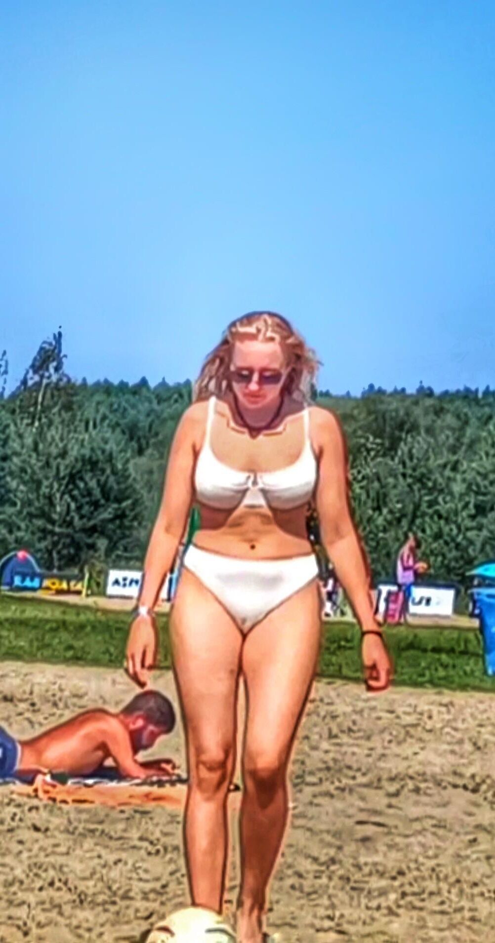 polish cunt on the beach cameltoe polska pizda na plazy