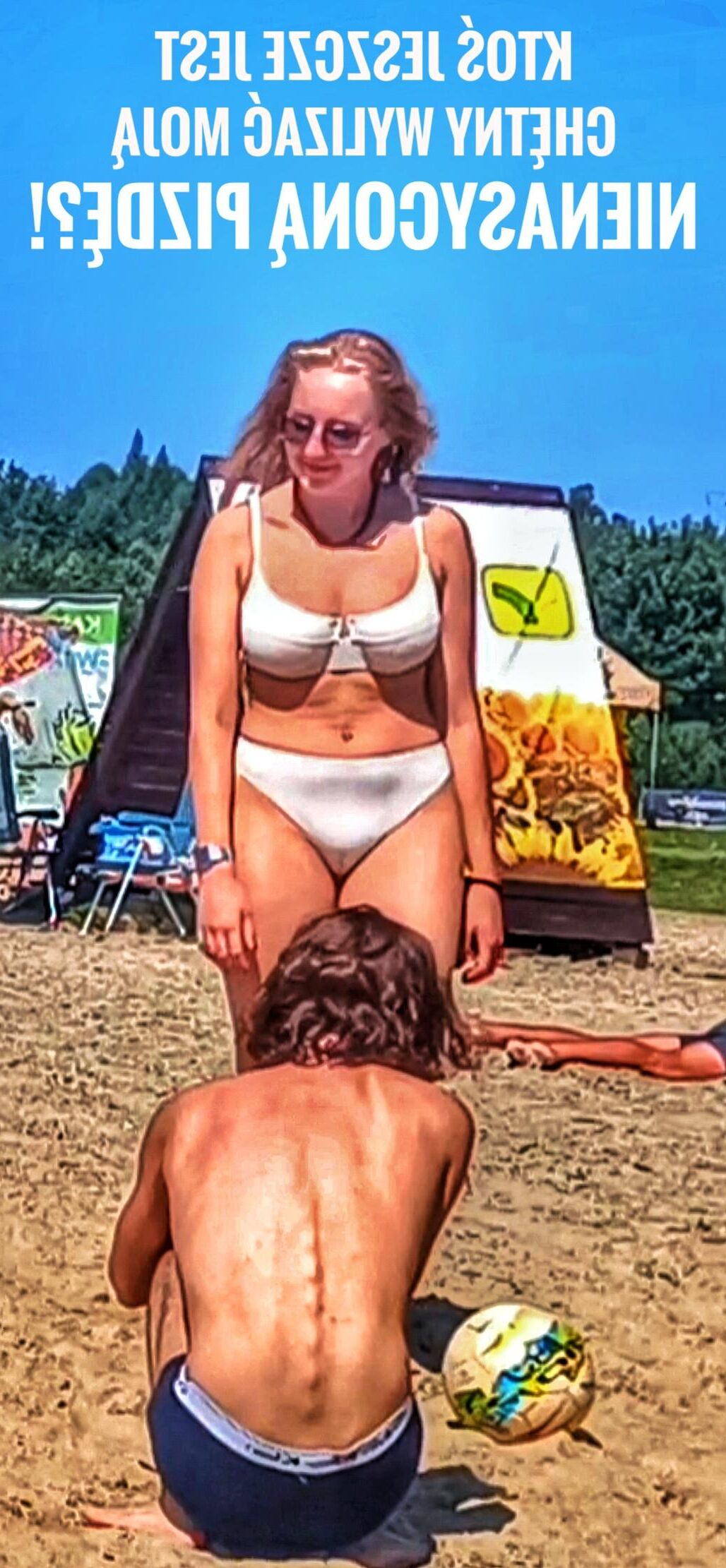 polish cunt on the beach cameltoe polska pizda na plazy