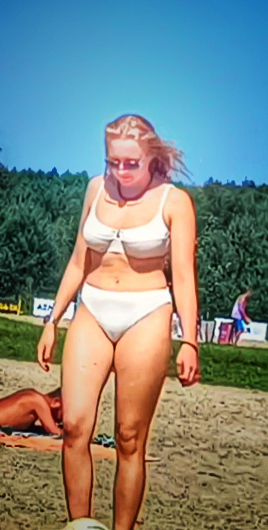 polish cunt on the beach cameltoe polska pizda na plazy