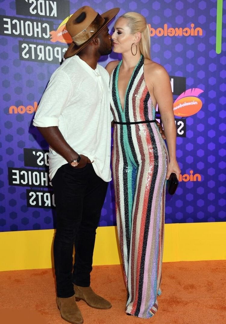 Lindsey Vonn y P.K. Subban maravilloso amor verdadero interracial