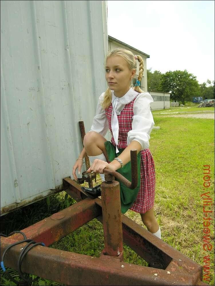 Lilly ist bereit für das Oktoberfest