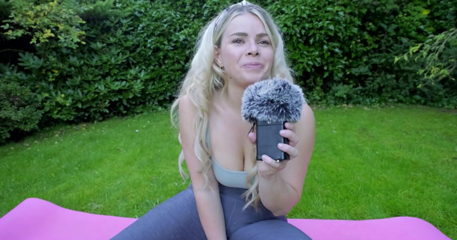 Scottish Murmurs ASMR   Outdoor Yoga   Lauren Woods