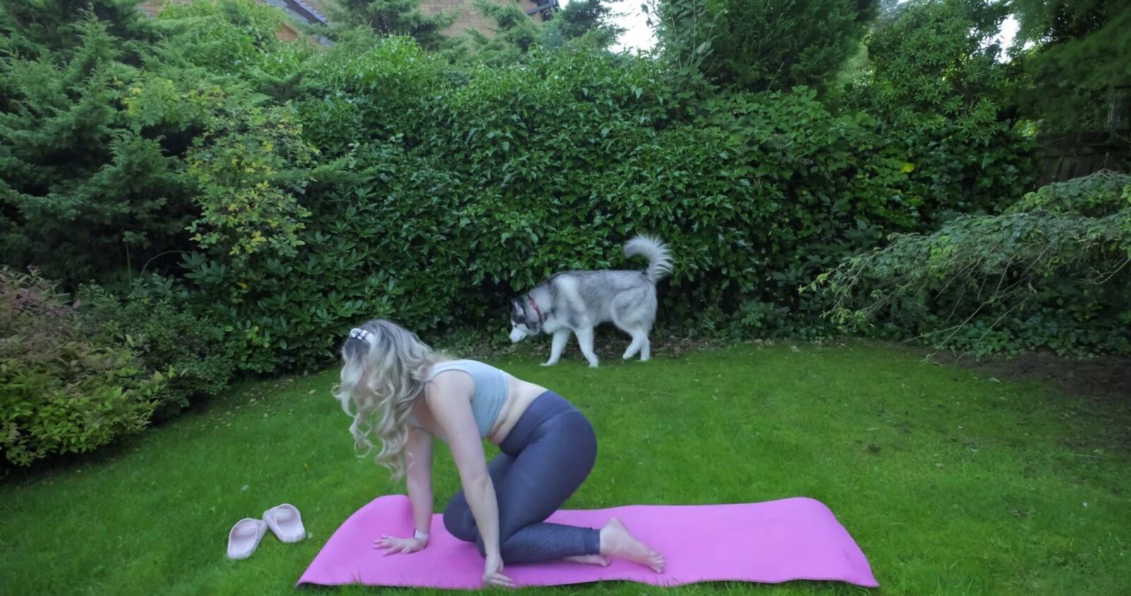 Scottish Murmurs ASMR   Outdoor Yoga   Lauren Woods