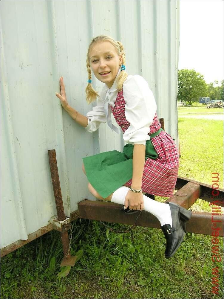 Lilly ist bereit für das Oktoberfest