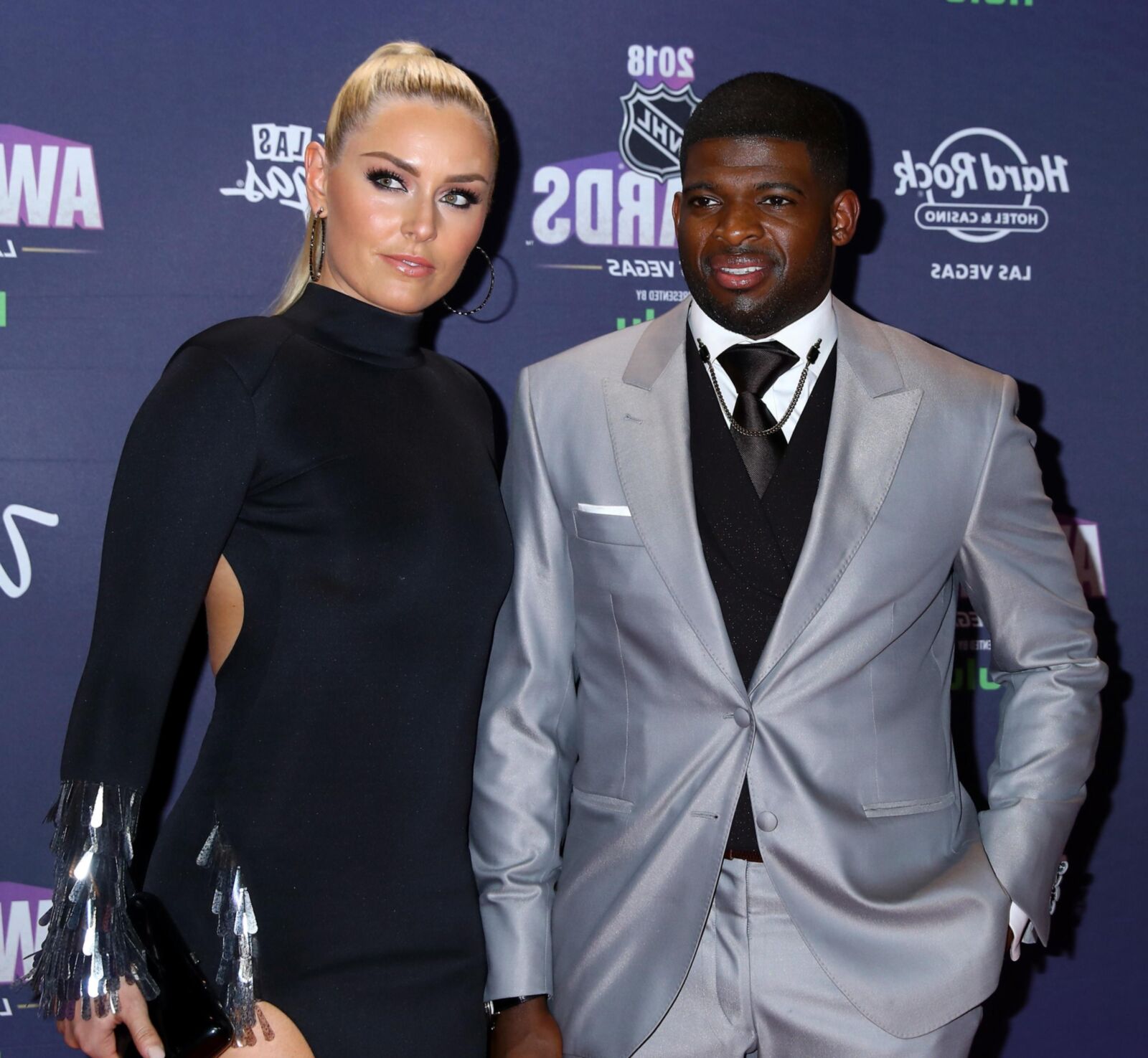 Lindsey Vonn y P.K. Subban maravilloso amor verdadero interracial