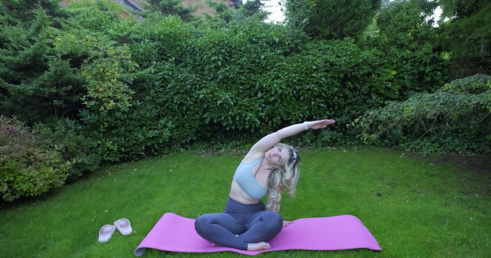 Scottish Murmurs ASMR   Outdoor Yoga   Lauren Woods