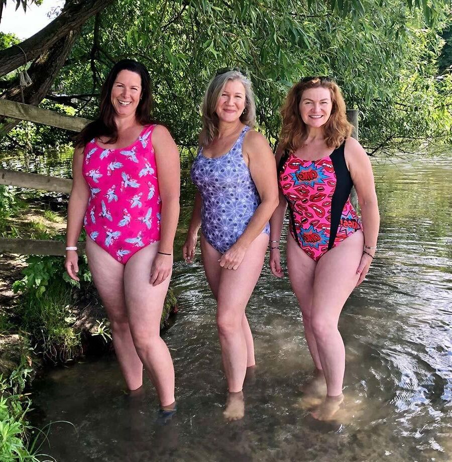 Ladies and their swimsuits 