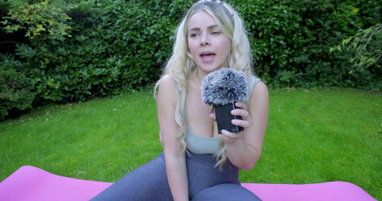 Scottish Murmurs ASMR   Outdoor Yoga   Lauren Woods