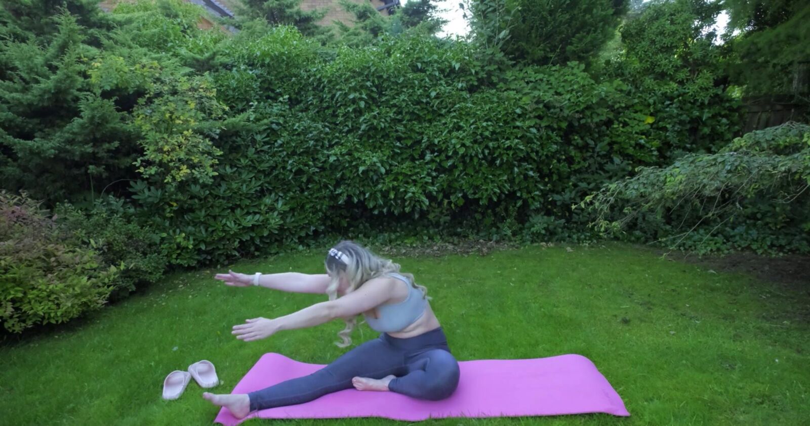 Scottish Murmurs ASMR   Outdoor Yoga   Lauren Woods