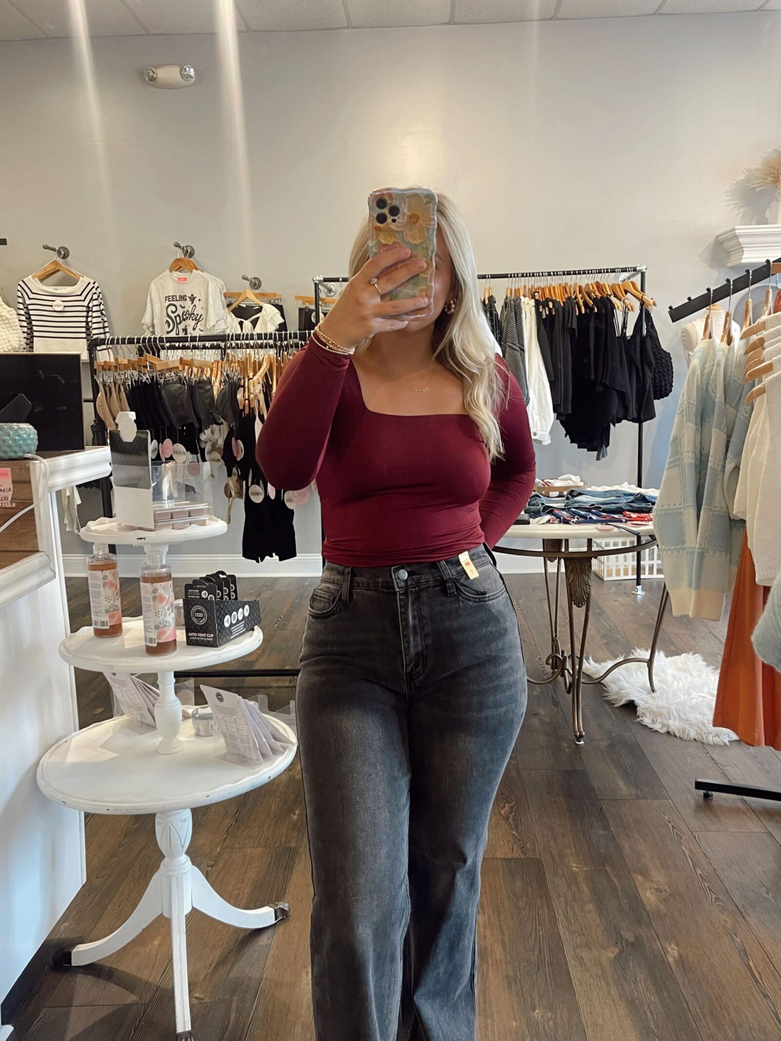 P Interesse an Schönheit Fokus auf Thicc Blonde Pawg Models