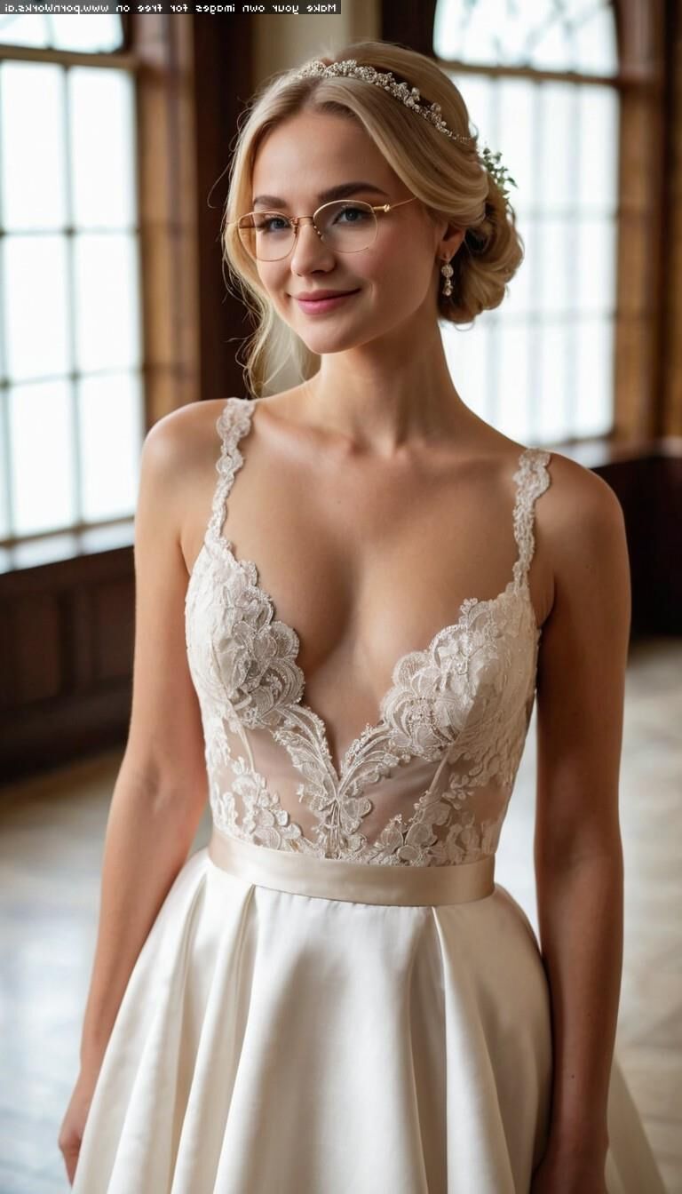 Colección de vestidos de novia generada por IA 8