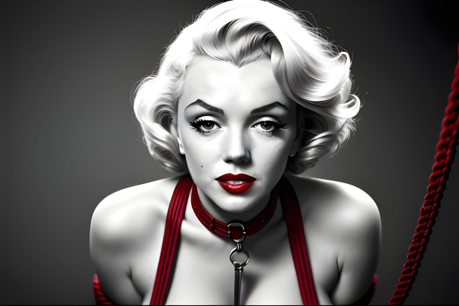 Marilyn Revisited. – KI generiert