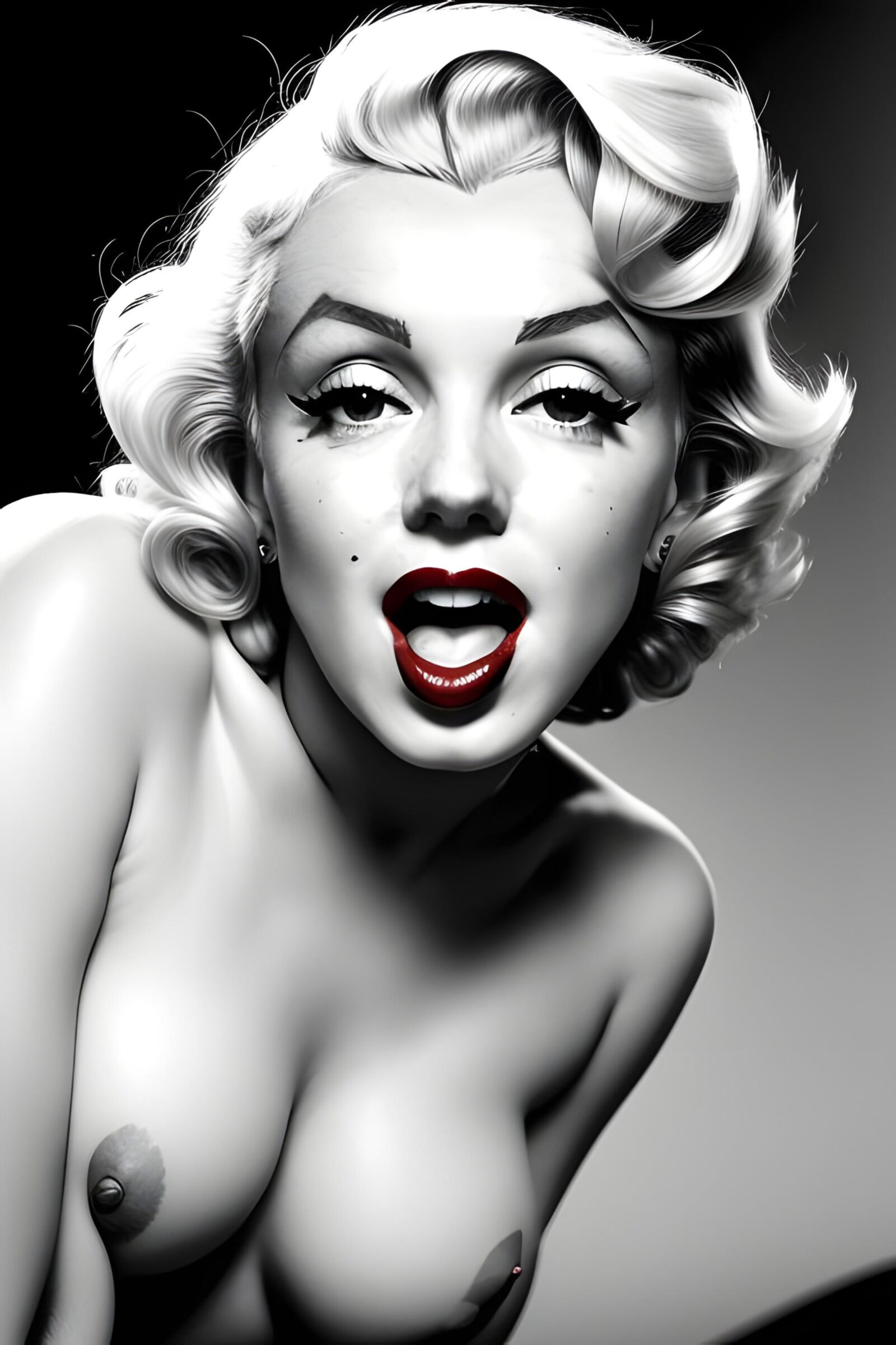 Marilyn Revisited. – KI generiert