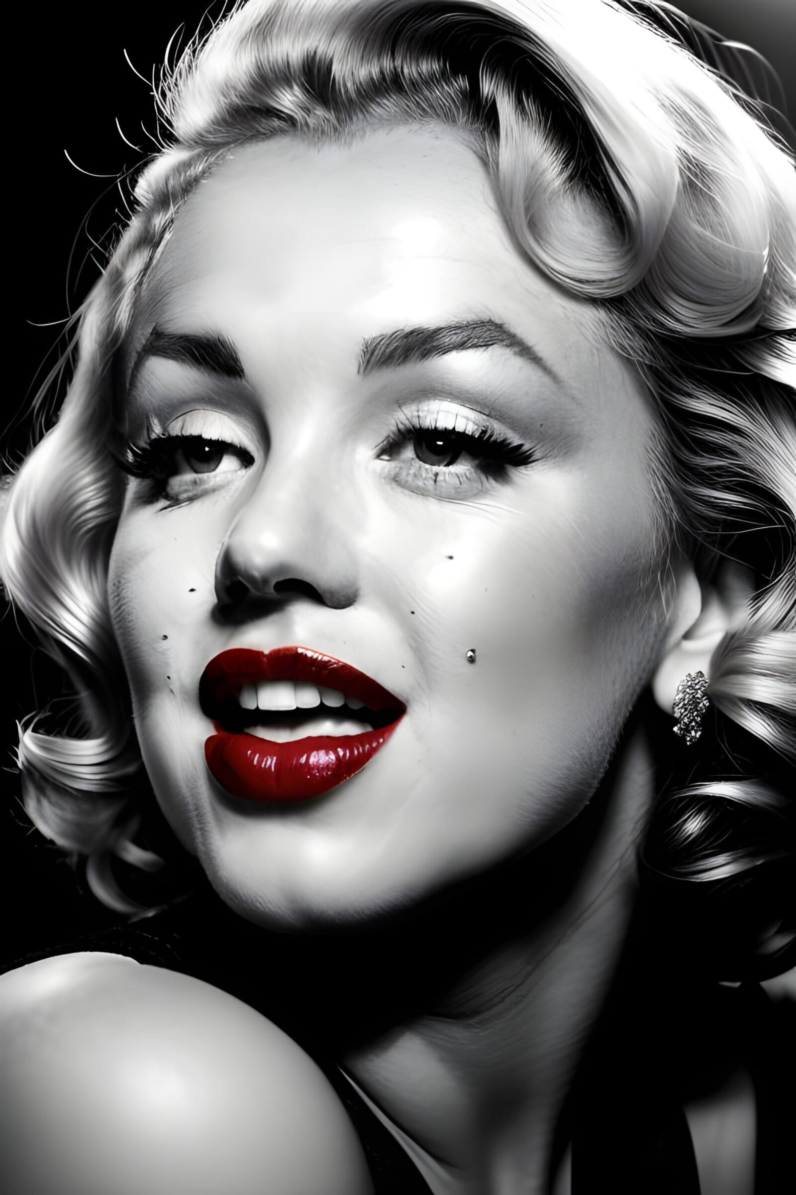 Marilyn Revisited. – KI generiert