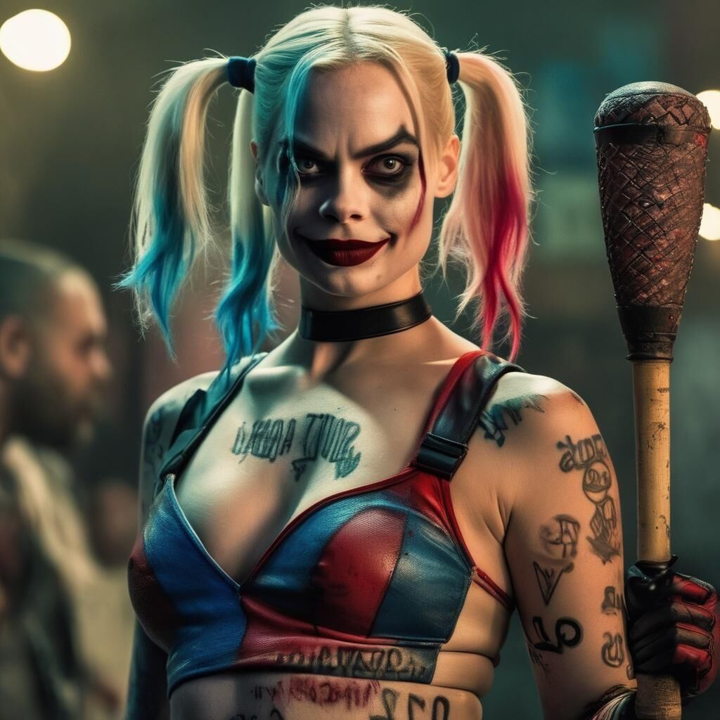 AI Harley Quinn – Kommentar mit Bitten