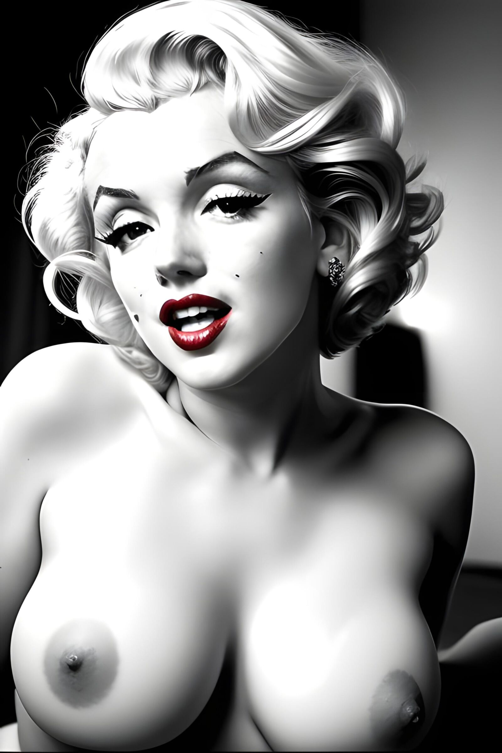 Marilyn Revisited. – KI generiert