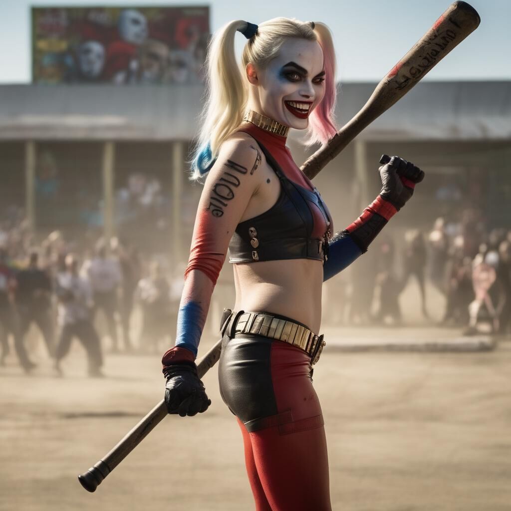 AI Harley Quinn – Kommentar mit Bitten