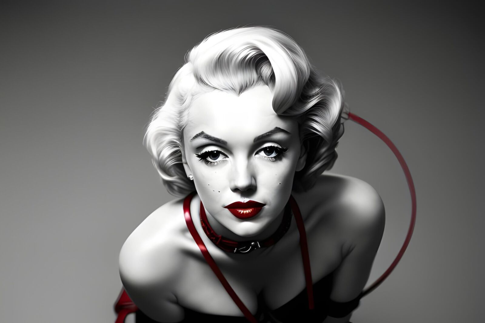 Marilyn Revisited. – KI generiert