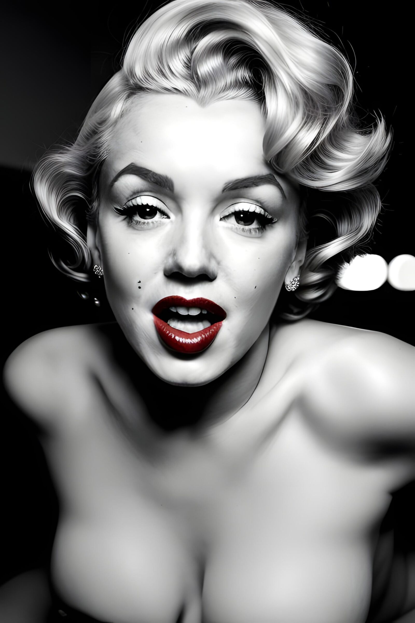 Marilyn Revisited. – KI generiert