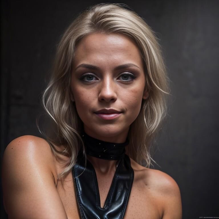 Blondes Model-Babe zeigt ihre Titten