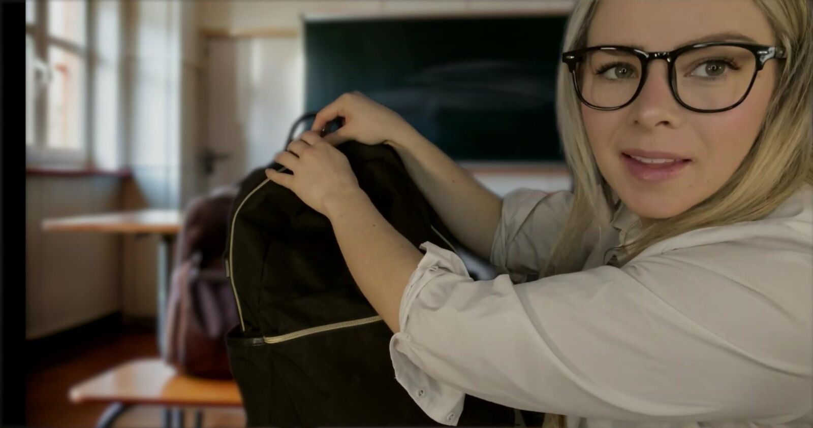 Scottish Murmurs ASMR Sexy Nerd Schoolgirl Likes You