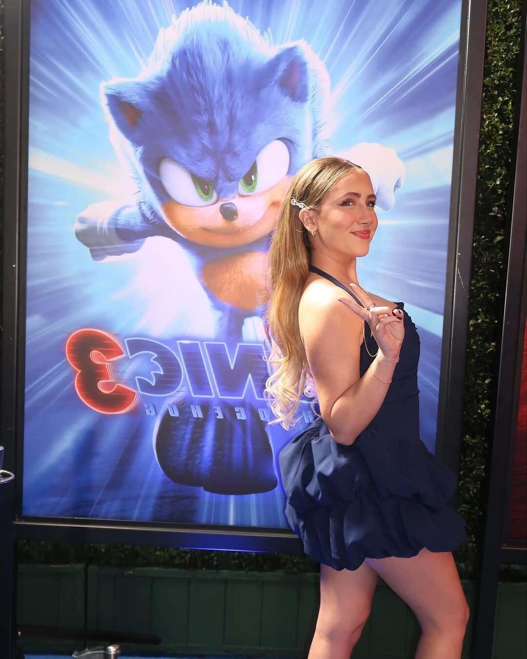 Ava Kolker L.A. première de Sonic The Hedgehog , //