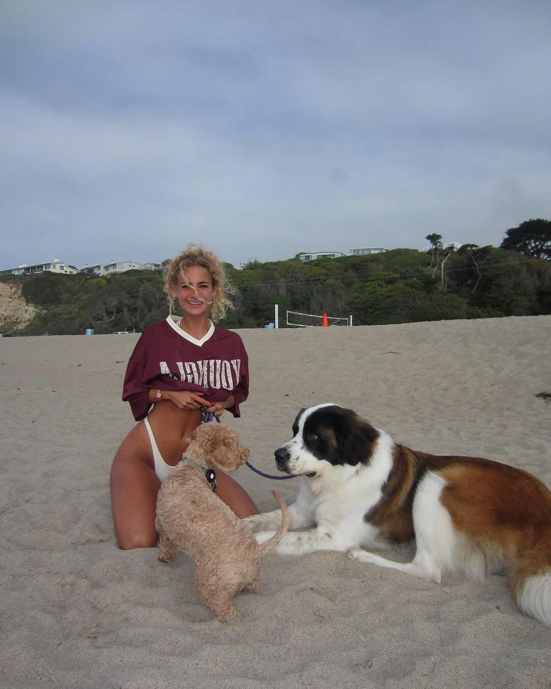 Chicas con sus perros hazaña Claire.