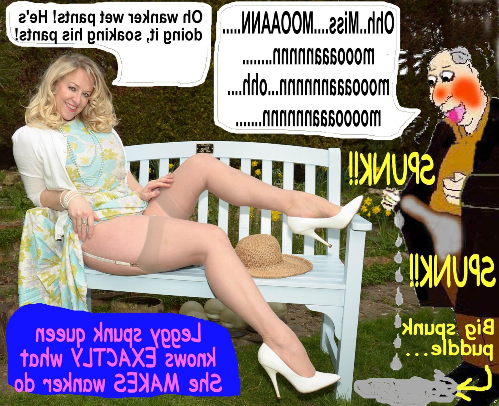 Последние штаны мисс Joanne сперма