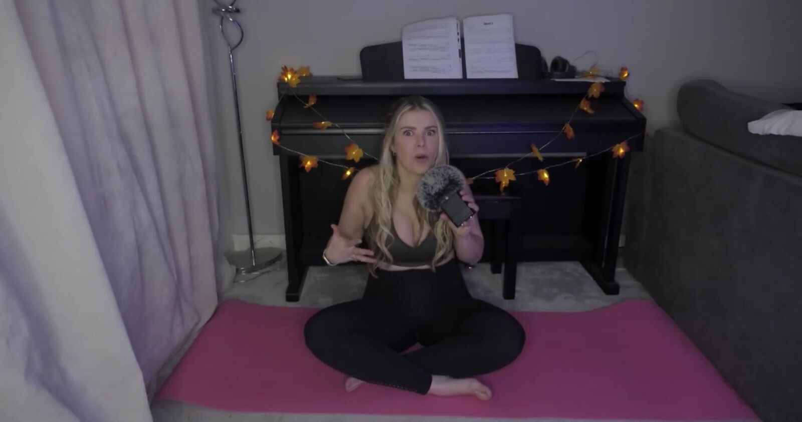 Scottish Murmurs ASMR Indoor Yoga Thicc Pawg Lauren