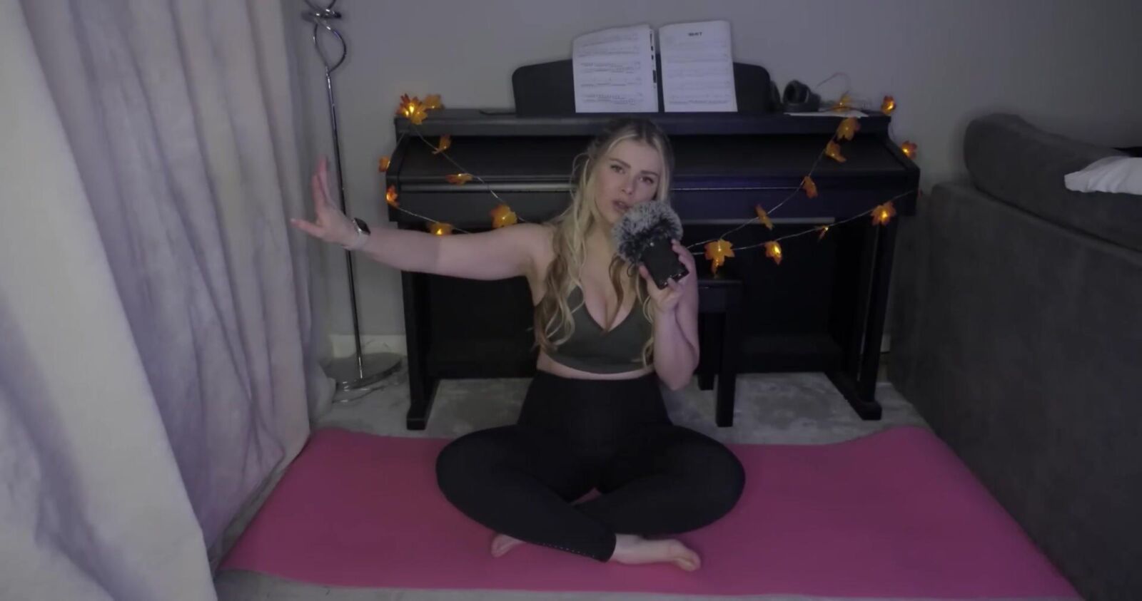 Scottish Murmurs ASMR Indoor Yoga Thicc Pawg Lauren