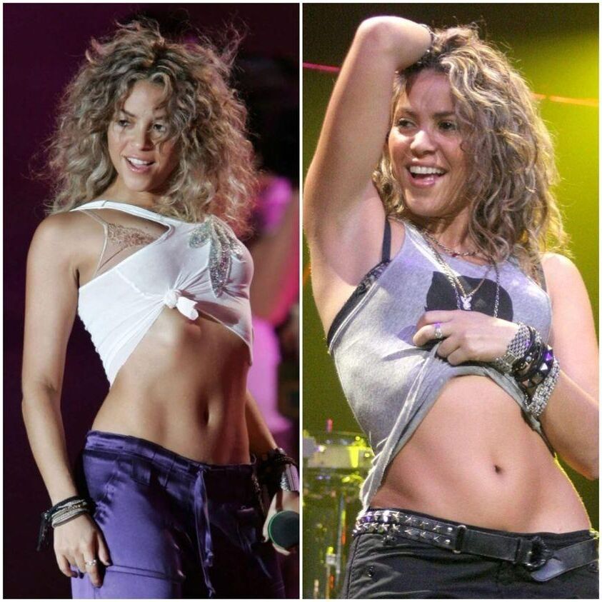 Shakira (Shakira Isabel Mebarak Ripoll) chanteuse colombienne