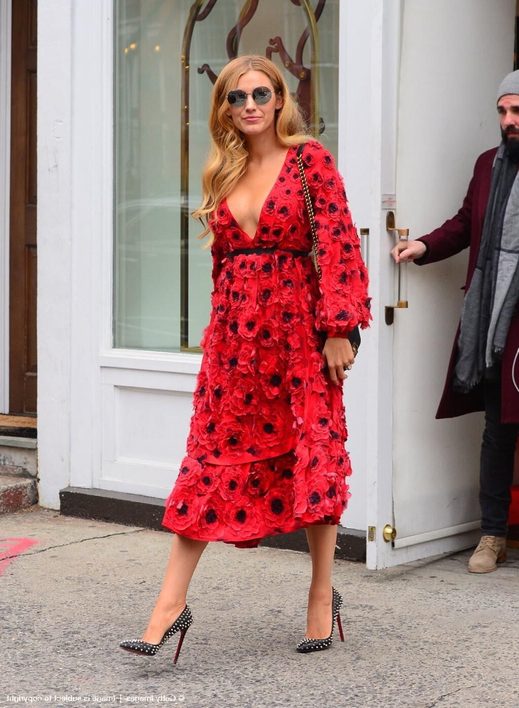 Blake Lively Style - Laisser son hôtel et faire du shopping dans un nouveau