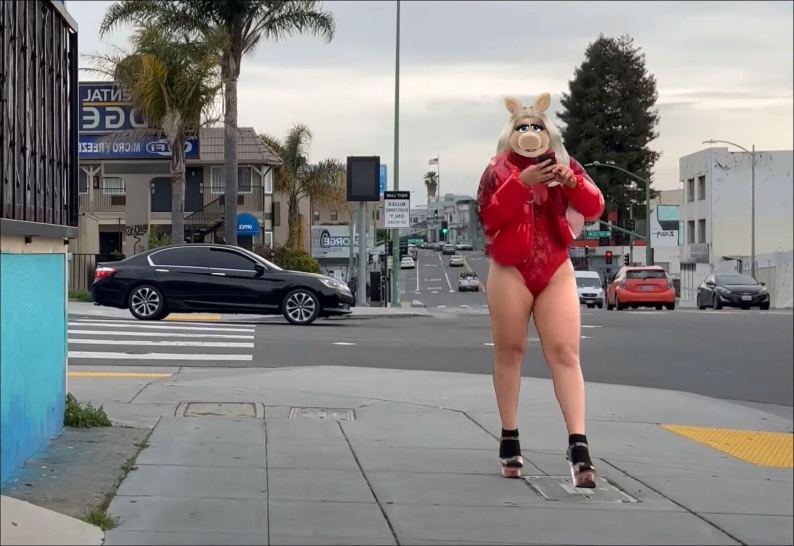 Miss Piggy Street Walkers Edition