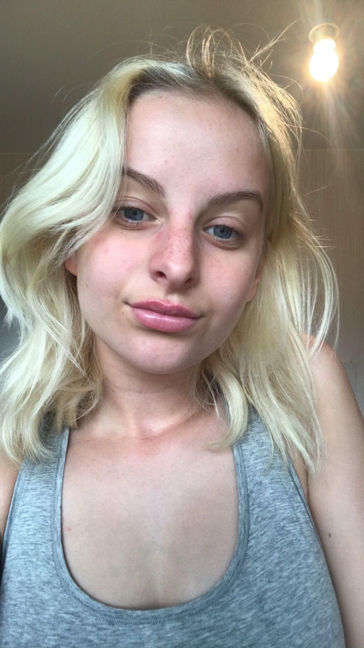 Norwegian blonde selfies and private nudes