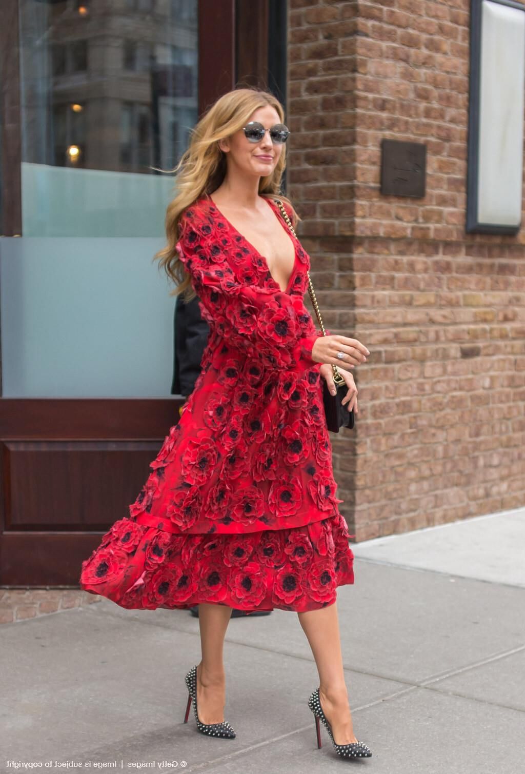 Blake Lively Style - verlässt ihr Hotel und einkaufen in neu