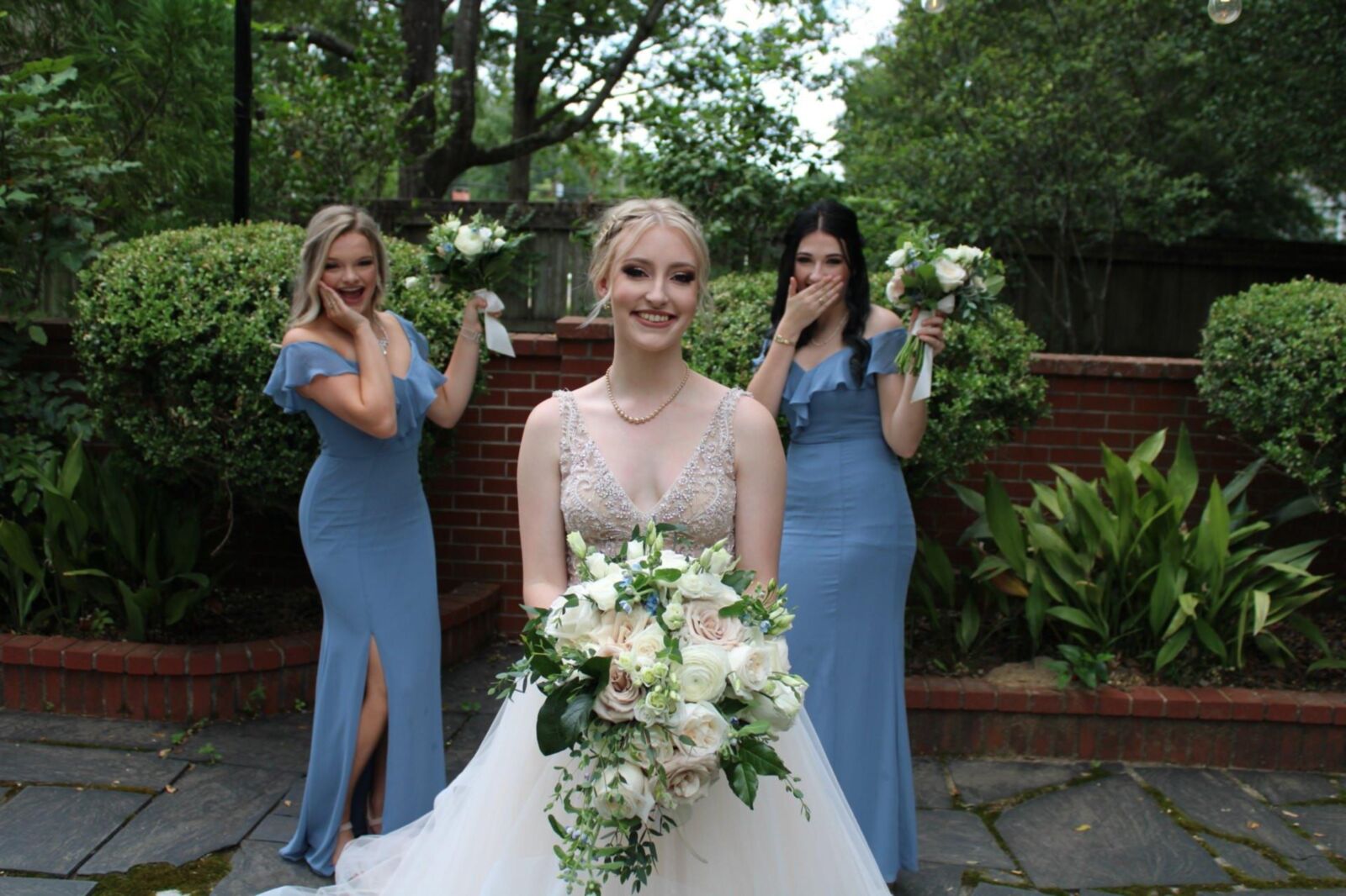 Virgin Bride Wife Getting Married Blonde Cute Pale Smile 