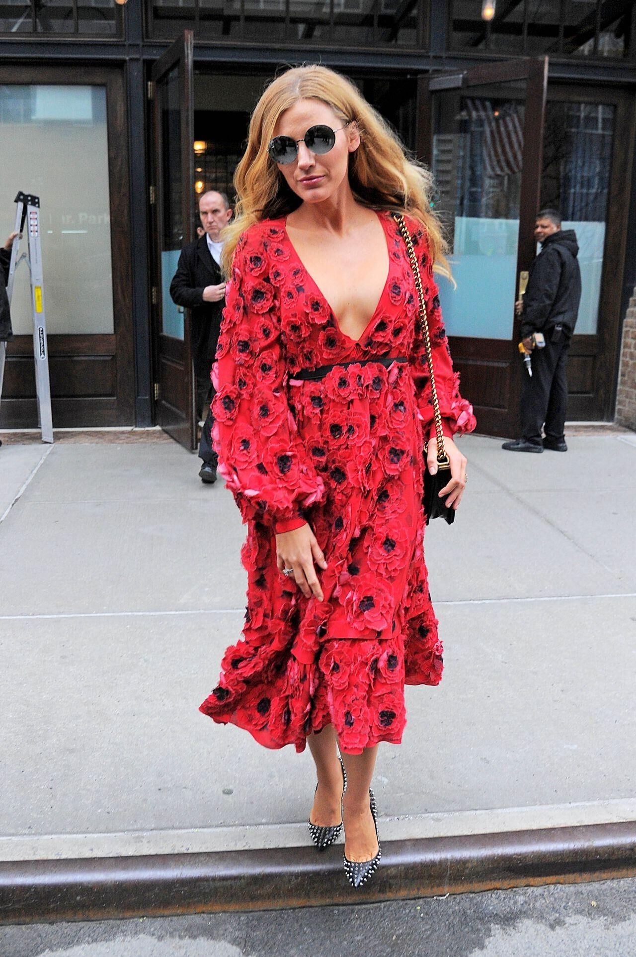 Blake Lively Style - Laisser son hôtel et faire du shopping dans un nouveau