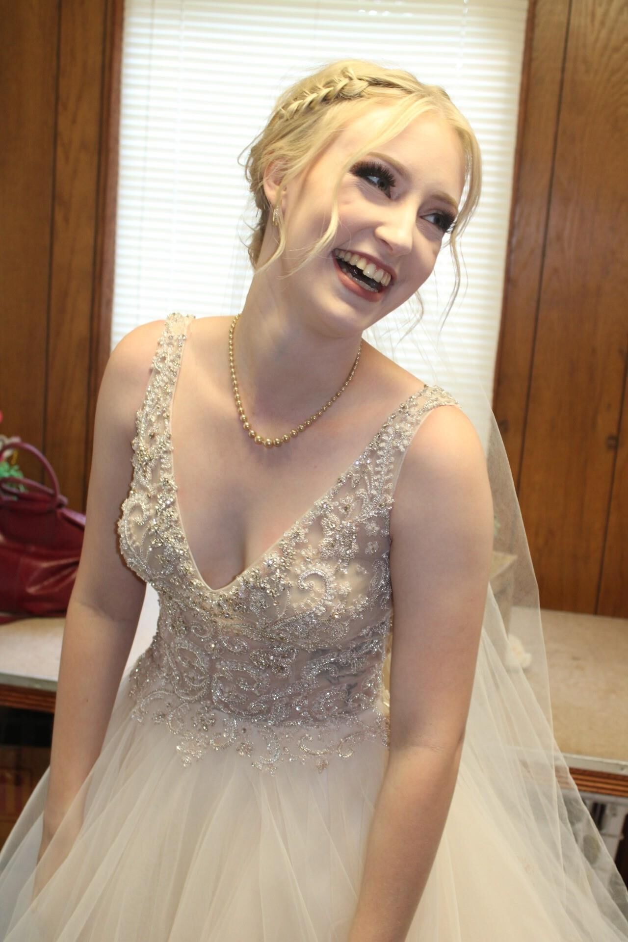 Virgin Bride Wife Getting Married Blonde Cute Pale Smile 