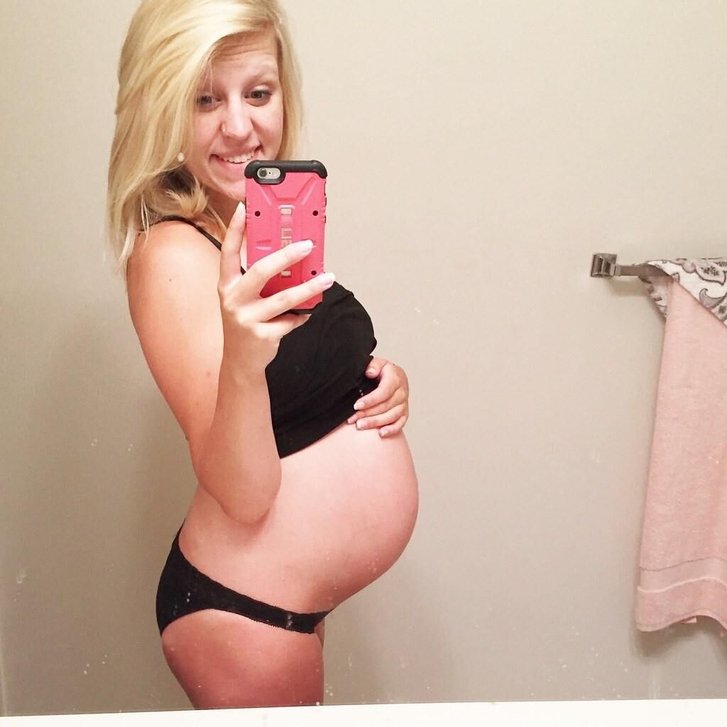 Pregnant teen