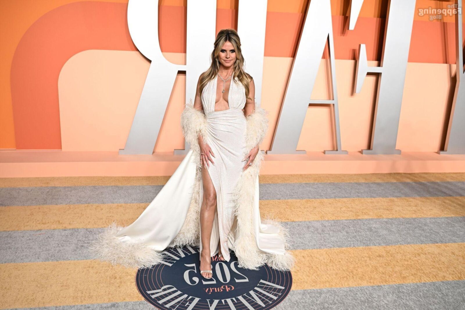 Heidi Klum Stuns bei der Oscar -Partei von Vanity Fair