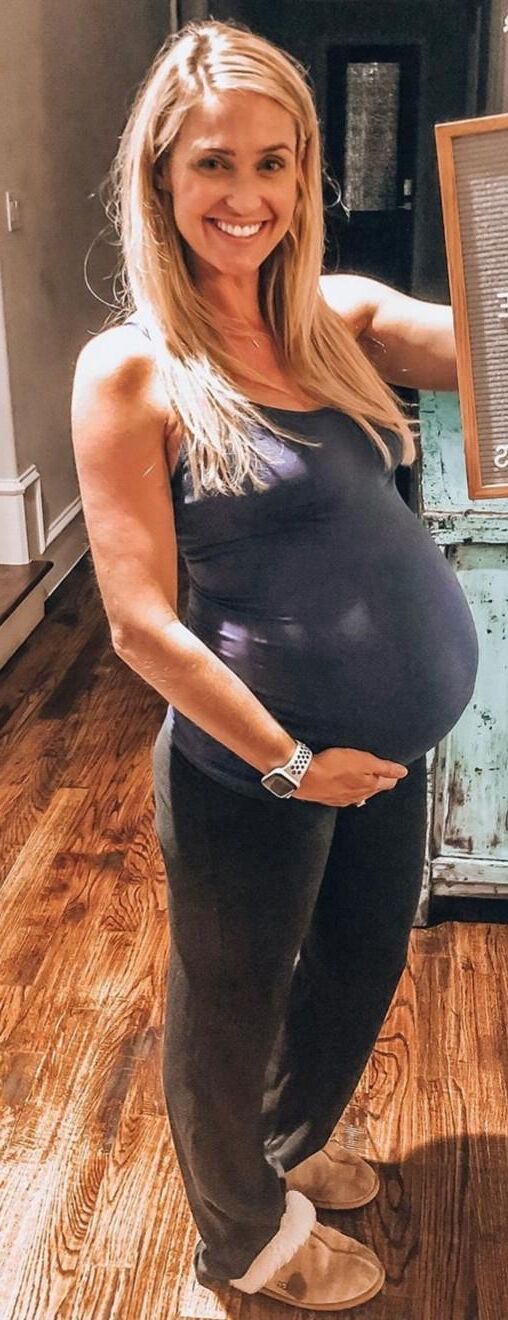 Blonde Preggo Power